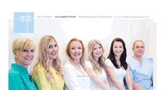 Desktop Screenshot of dentalcenter.at