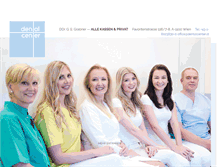Tablet Screenshot of dentalcenter.at