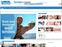 Tablet Screenshot of dentalcenter.com.co